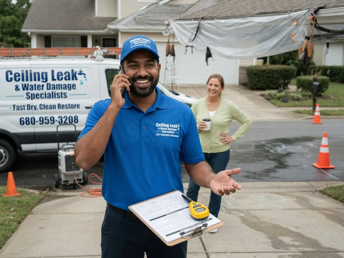 Ceiling Leak Cleanup Fredericktown, MO FAQs
